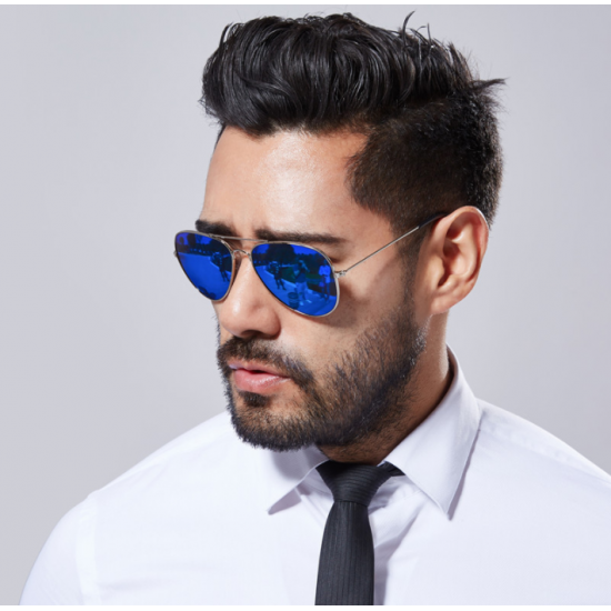 Ray Ban Blue Tinted Aviator Sunglasses S20B0399 @ ₹8009