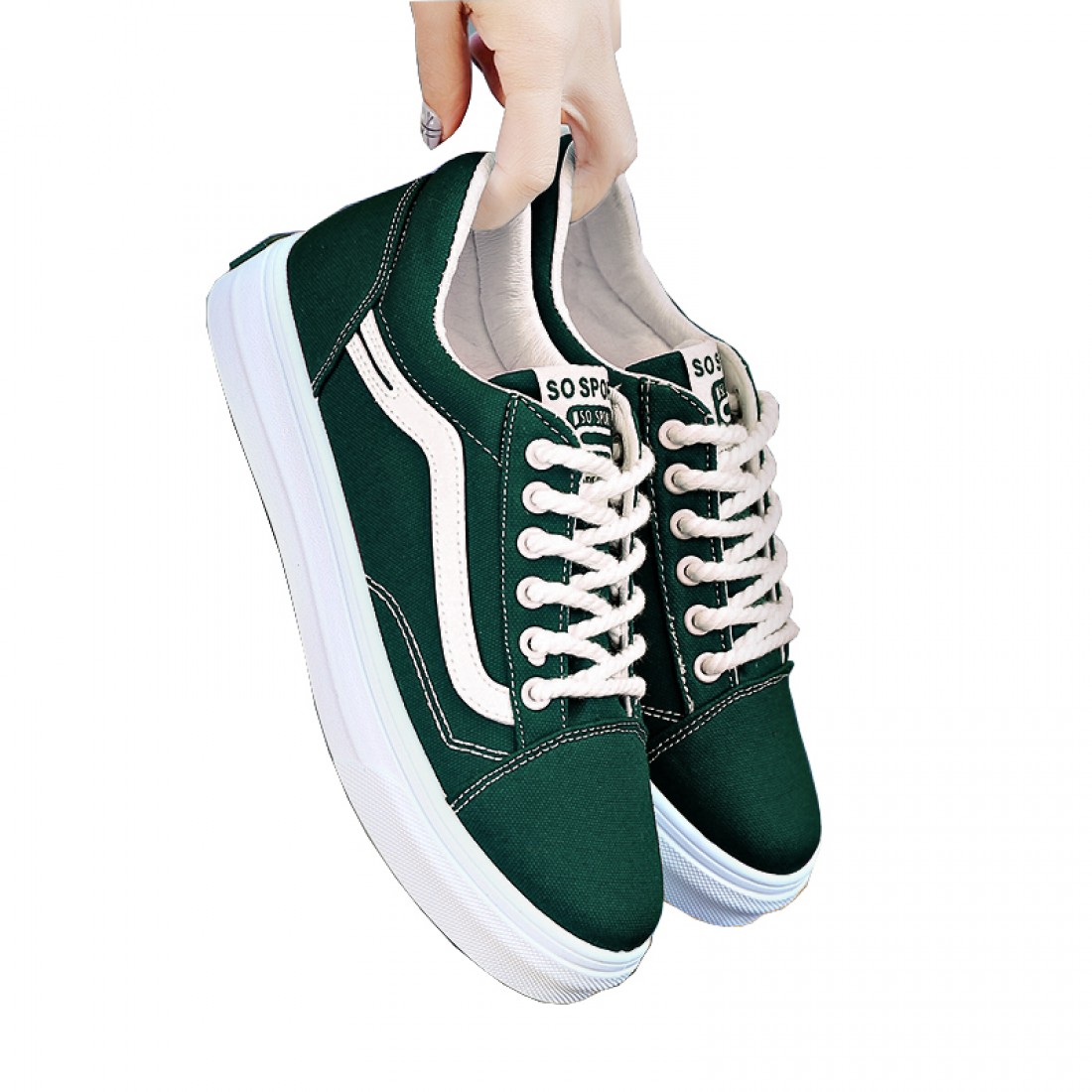 Buy New Summer Stylish Green Canvas Shoes For Women S 124GR Look   New Summer Stylish White Canvas Shoes For Women WS 04GR TL5owJ4jen 1100x1100 