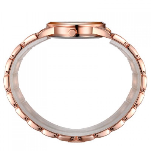 Showing image for Baosaili Luxury Design Rose Gold Steel Strap Bracelet ...