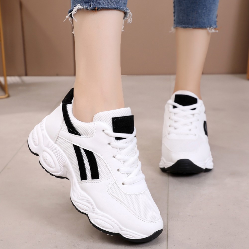 Buy Stylish and Comfortable Black and White Running Shoes for Women ...