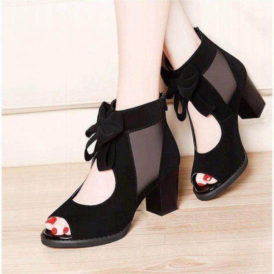 Open toe hotsell heel shoes