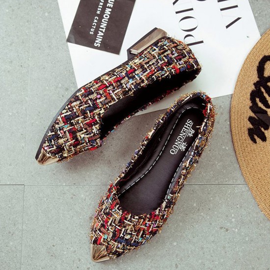 low flat shoes