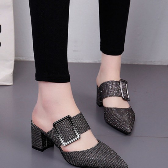slipper heels design