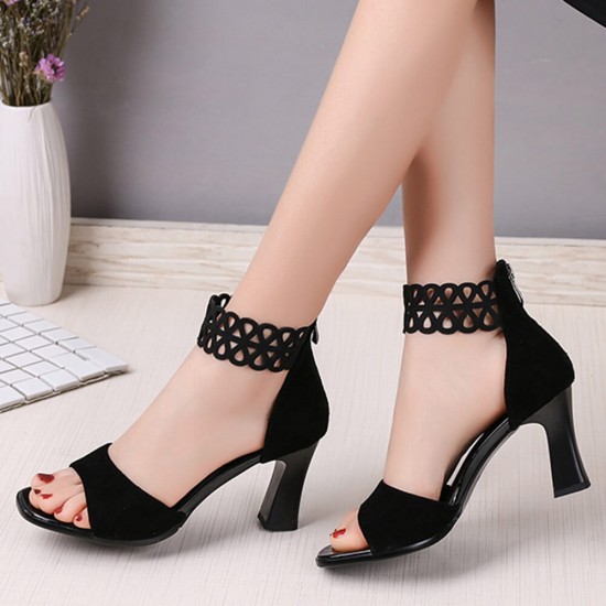 sandal style heels