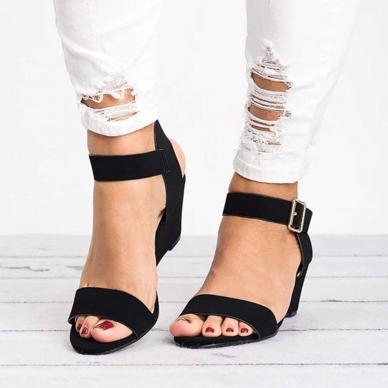 short black strappy heels