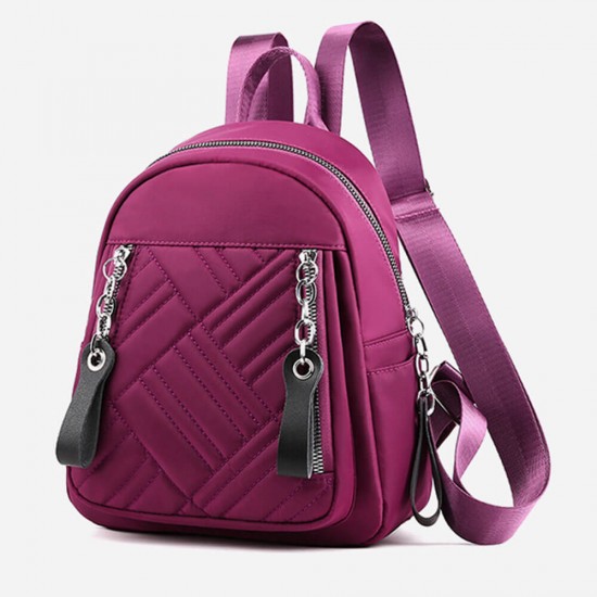 purple travel backpack