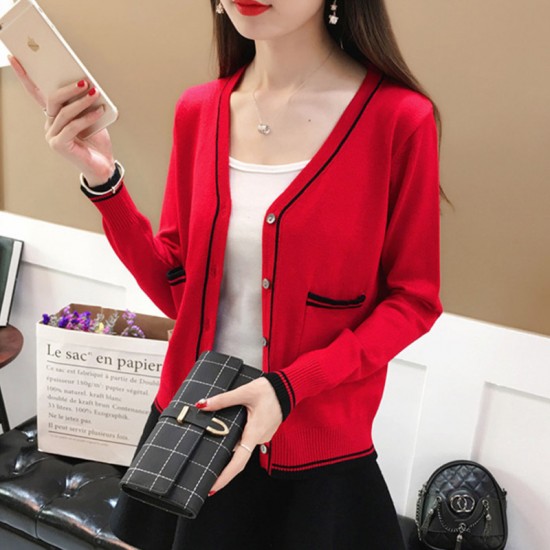 knitwear red
