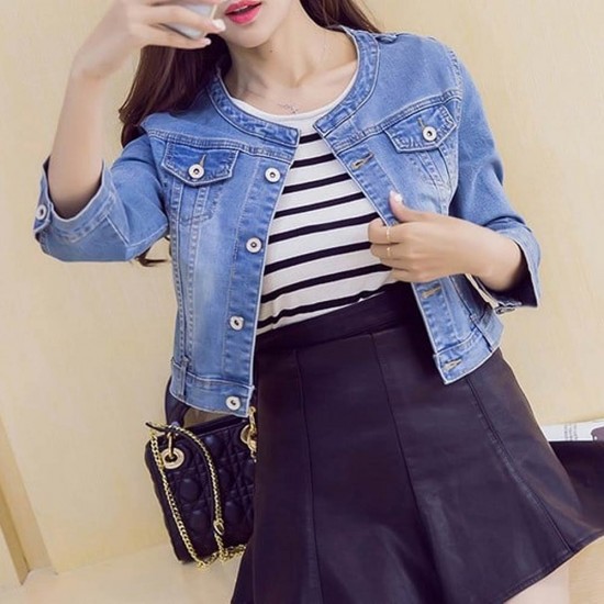 Vintage blue denim best sale jacket