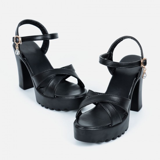 Buckle sandals hot sale