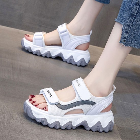 Buy Muffin Non slip Rubber Sole Strapped Sandals Grey Fashion