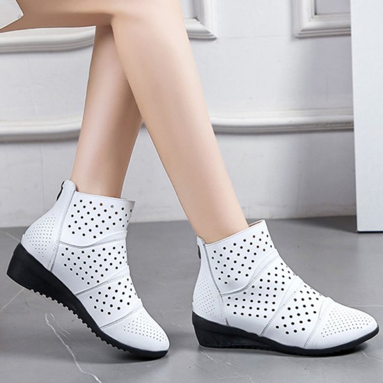 Lailailaily Women's Zipper Summer Roman Hollow Fashion Mesh High Heels Shoes  Beige : Amazon.in: Shoes & Handbags