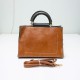 Image for Elegant Leather Tote Bag For Women Elegant Leather Tote Bag For Women - Brown |image