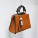 Image for Elegant Leather Tote Bag For Women Elegant Leather Tote Bag For Women - Brown |image
