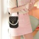 Showing image for Letter Printed Pearl Chain Cellphone Flip Square Mini Shoulder Bag - Dark Brown Letter Printed Pearl Chain Cellphone Flip Square Mini Shoulder Bag - Dark Brown |image