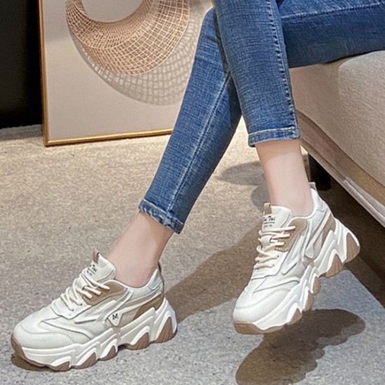 Chunky color block sneakers discount