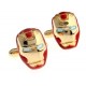 Showing image for Look Stylish 24K Gold Plated Exqusite Iron Man Shirt Fashion Cufflinks For Men CFL-24 Look Stylish 24K Gold Plated Exqusite Iron Man Shirt Fashion Cufflinks For Men CFL-24 image