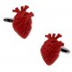 Showing image for Look Stylish Real Heart Shape Red Cufflinks For Lovers CFL-33 Look Stylish Real Heart Shape Red Cufflinks For Lovers CFL-33 image