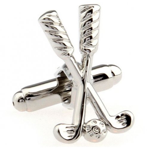Showing image for Look Stylish Exqusite Silver Golf Cufflinks For Men CFL-38 Look Stylish Exquisite Silver Golf Cufflinks For Men CFL-38 |image