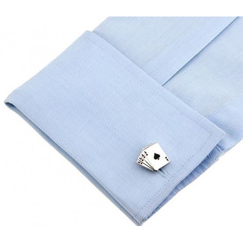 Showing image for Look Stylish Fashion Playing Cards Shape Cufflinks For Men CFL-39 Look Stylish Fashion Playing Cards Shape Cufflinks For Men CFL-39 image