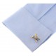 Showing image for Look Stylish Gold Plated Sports Golf Cufflinks For Mens CFL-40 Look Stylish Gold Plated Sports Golf Cufflinks For Mens CFL-40 image