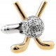 Showing image for Look Stylish Gold Plated Sports Golf Cufflinks For Mens CFL-40 Look Stylish Gold Plated Sports Golf Cufflinks For Mens CFL-40 image