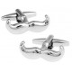 Showing image for Look Stylish Simple Silver Beard Mens Shirt Cufflinks CFL-54 Look Stylish Simple Silver Beard Mens Shirt Cufflinks CFL-54 image
